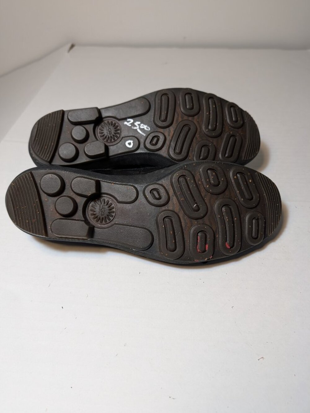 UGG Ashdale Waterproof Shearling Lined Duck Slip On Shoes Sz 9 Black - Picture 6 of 8